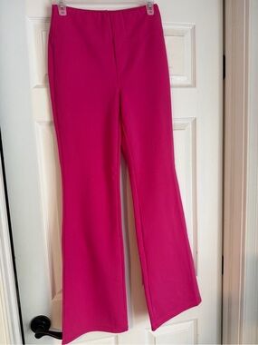NWT HALARA Hot Pink Flare Pants